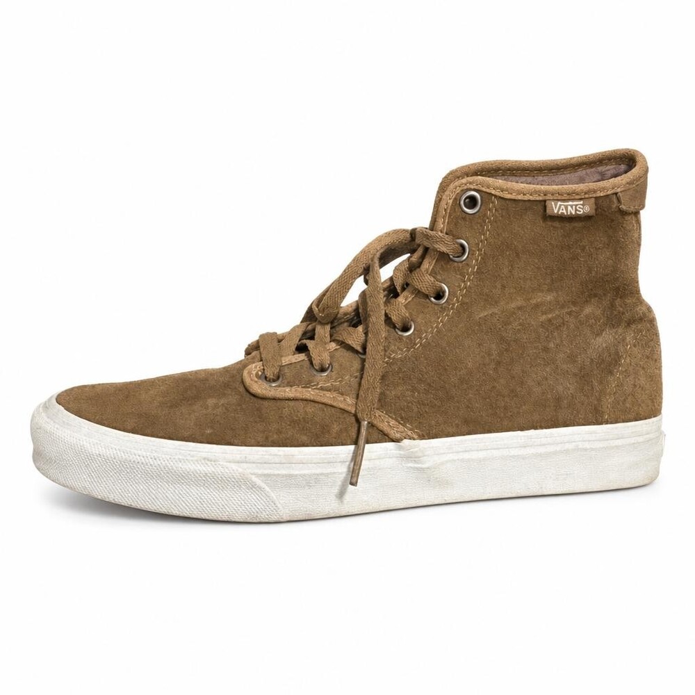 Vans Brown Suede High Top Sneakers